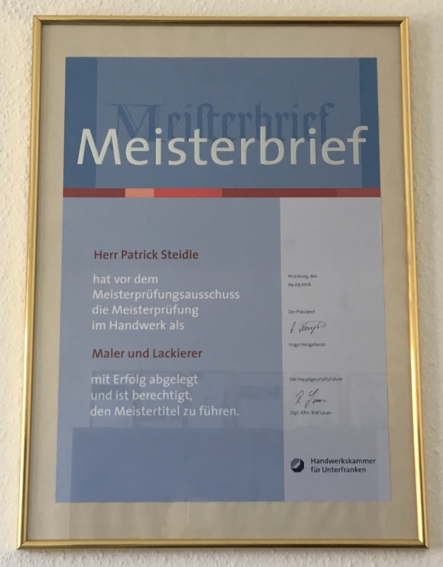 Malermeisterbrief
